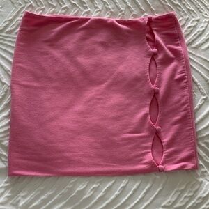 Sexy mini skirt to show off skin